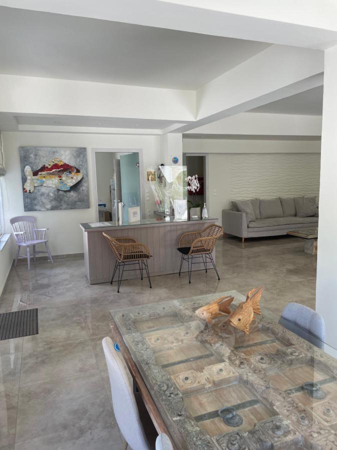 Ninemia Beach Hotel & Suites Agia Marina Eksteriør bilde