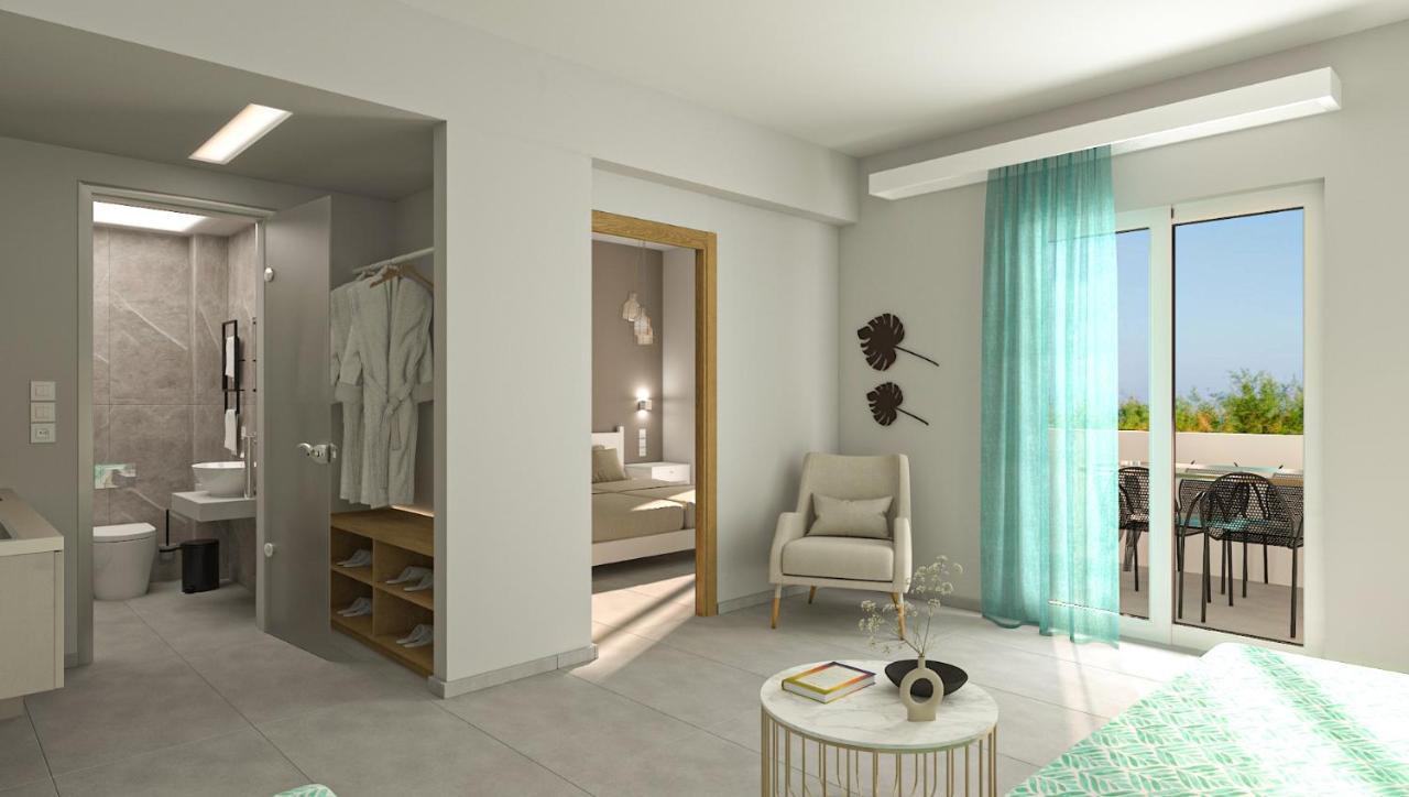 Ninemia Beach Hotel & Suites Agia Marina Eksteriør bilde