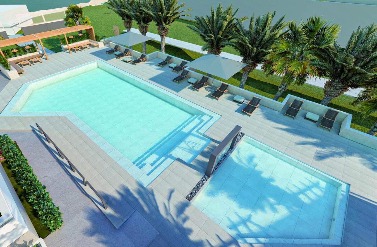 Ninemia Beach Hotel & Suites Agia Marina Eksteriør bilde