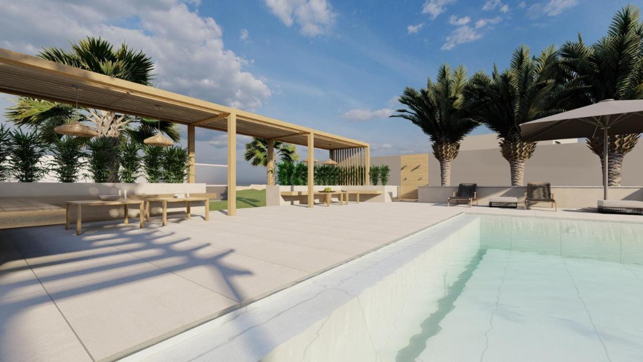 Ninemia Beach Hotel & Suites Agia Marina Eksteriør bilde