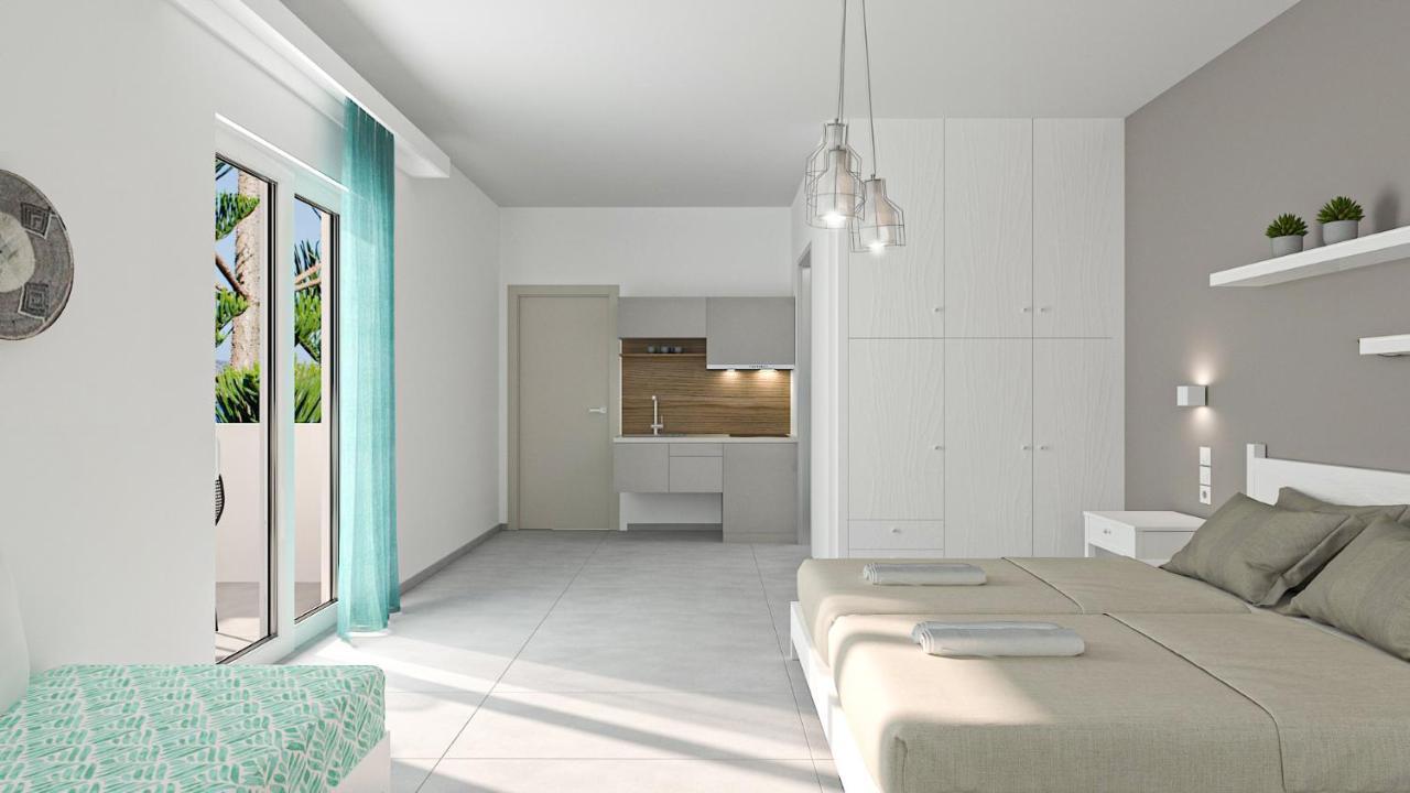 Ninemia Beach Hotel & Suites Agia Marina Eksteriør bilde