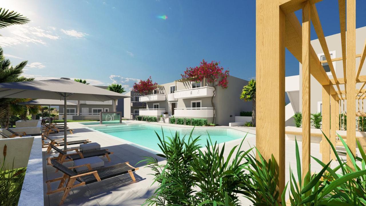 Ninemia Beach Hotel & Suites Agia Marina Eksteriør bilde