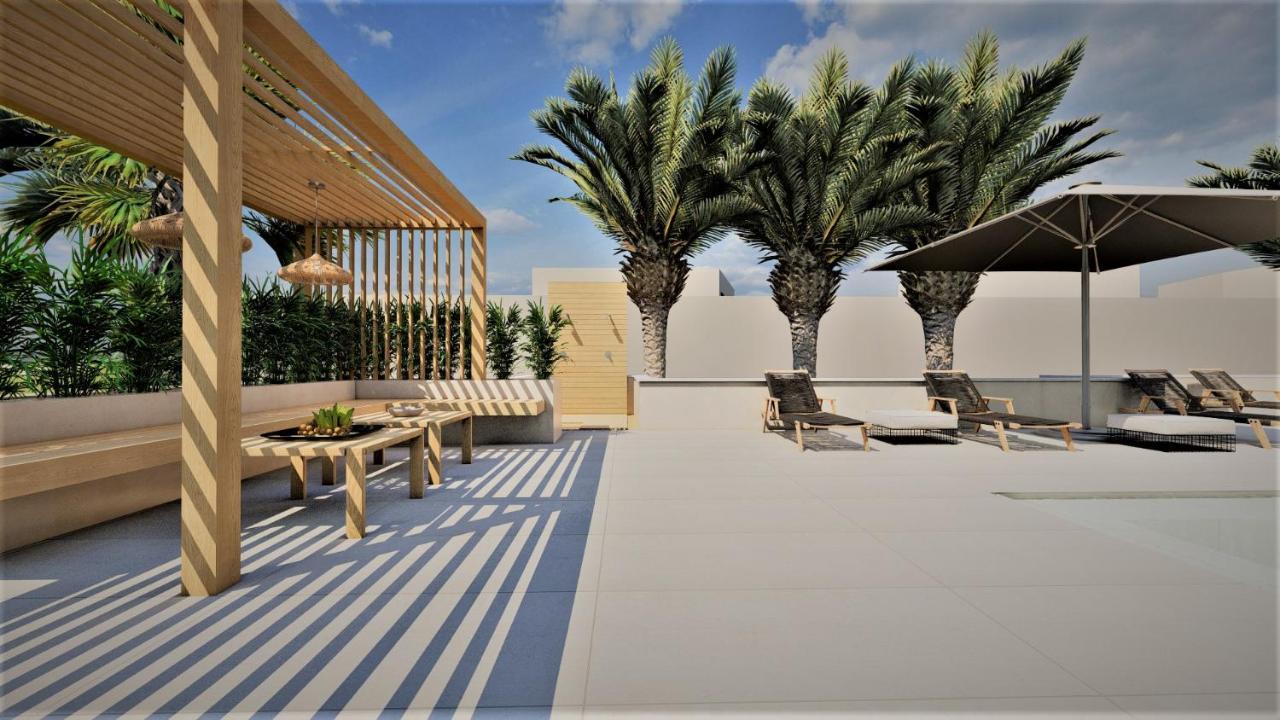 Ninemia Beach Hotel & Suites Agia Marina Eksteriør bilde