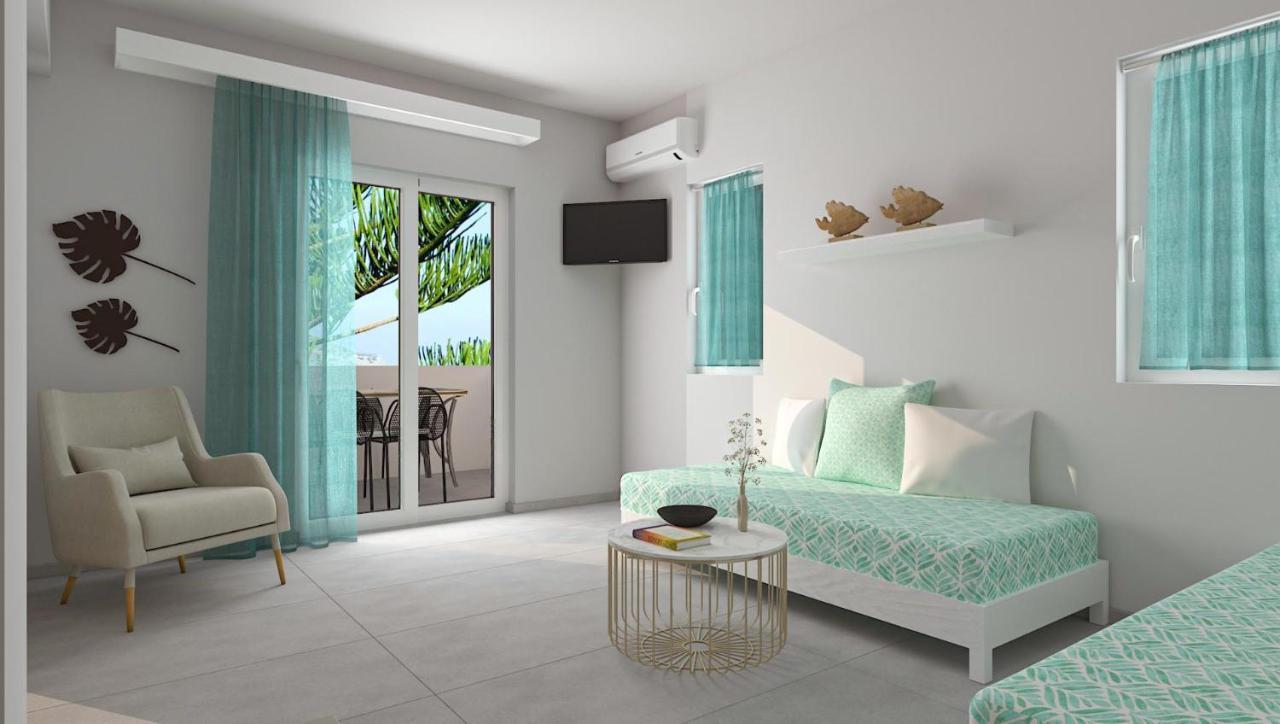 Ninemia Beach Hotel & Suites Agia Marina Eksteriør bilde