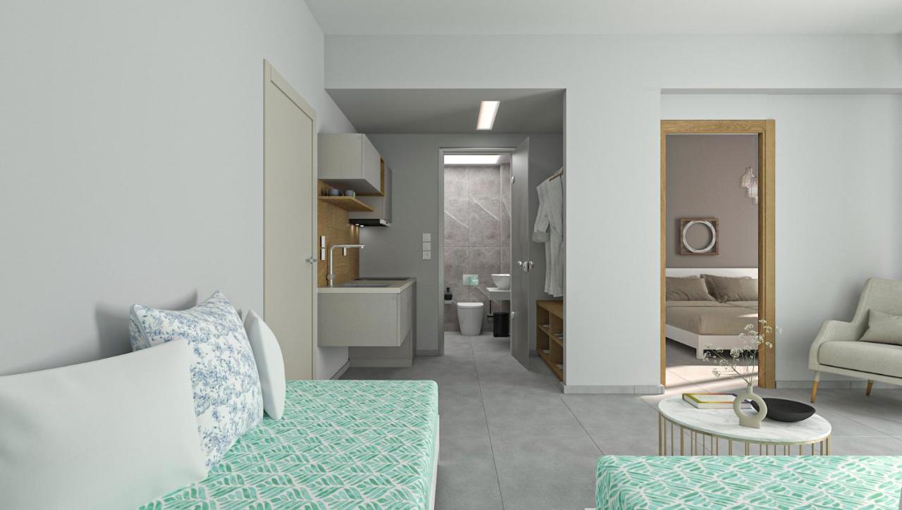 Ninemia Beach Hotel & Suites Agia Marina Eksteriør bilde