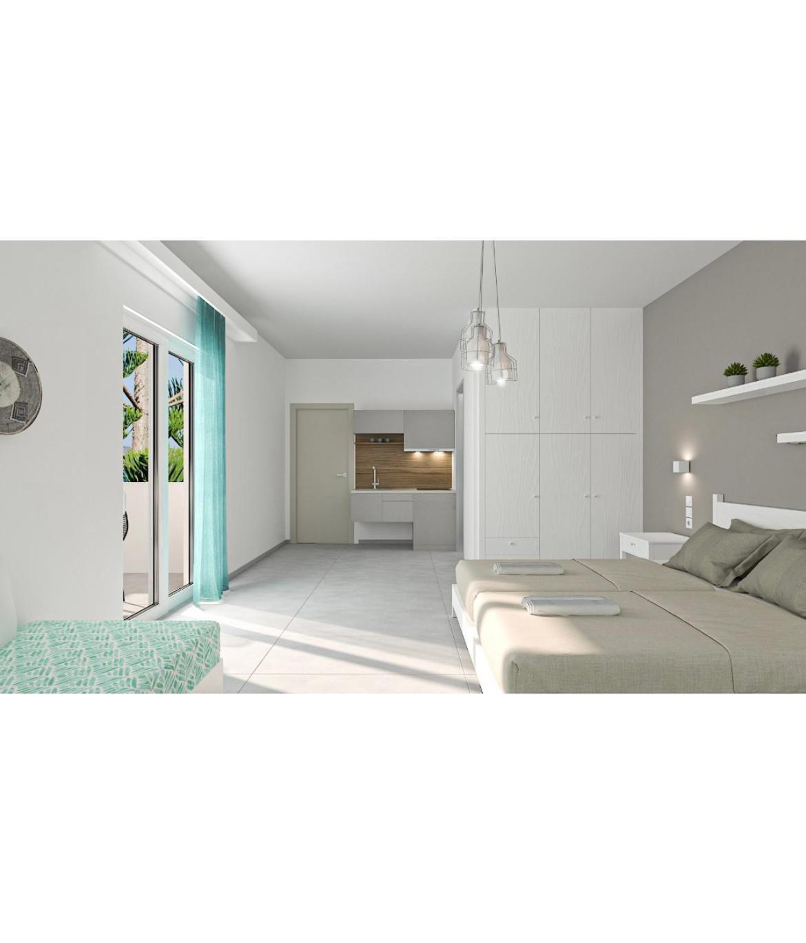 Ninemia Beach Hotel & Suites Agia Marina Eksteriør bilde